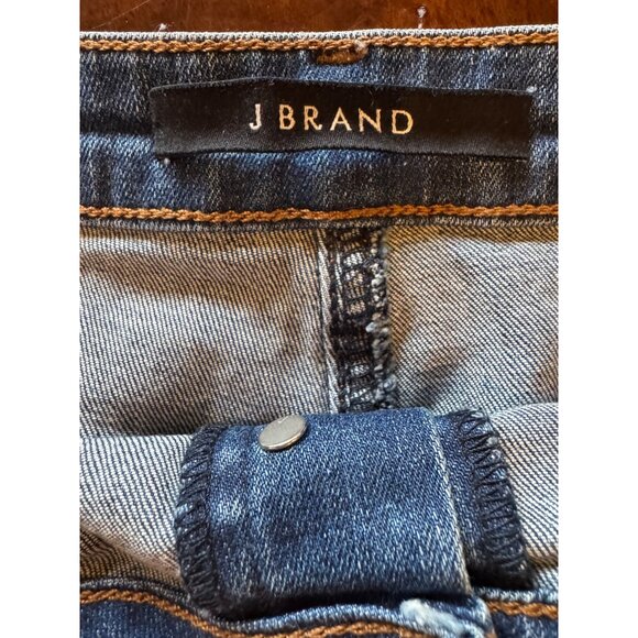 J Brand Shorts Women 31 Blue Denim Button Fly Gracie Cut Off Jean Shorts Outdoor - Picture 7 of 11